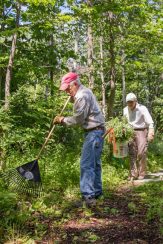 Wake robin residents care for 8 miles of trails