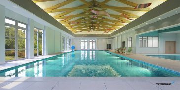 Aurora pool at norterre