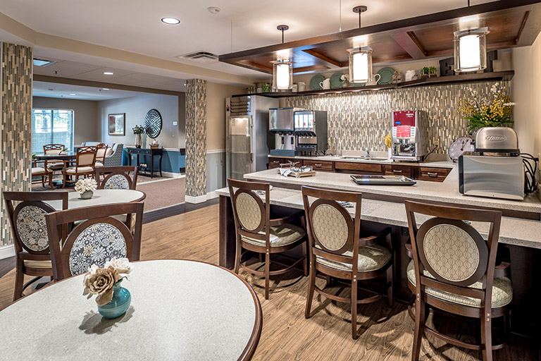 Meadowood retirement community rehab to home bistro