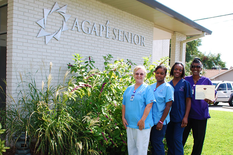 Agape senior first graduating class