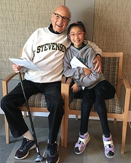 Wanzie Lie with Darrell Johnston, Music Professor and Music Conductor
