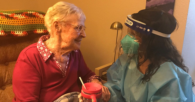 Brookdale Senior Living has taken innovative steps in an effort to try to protect residents from COVID-19.
