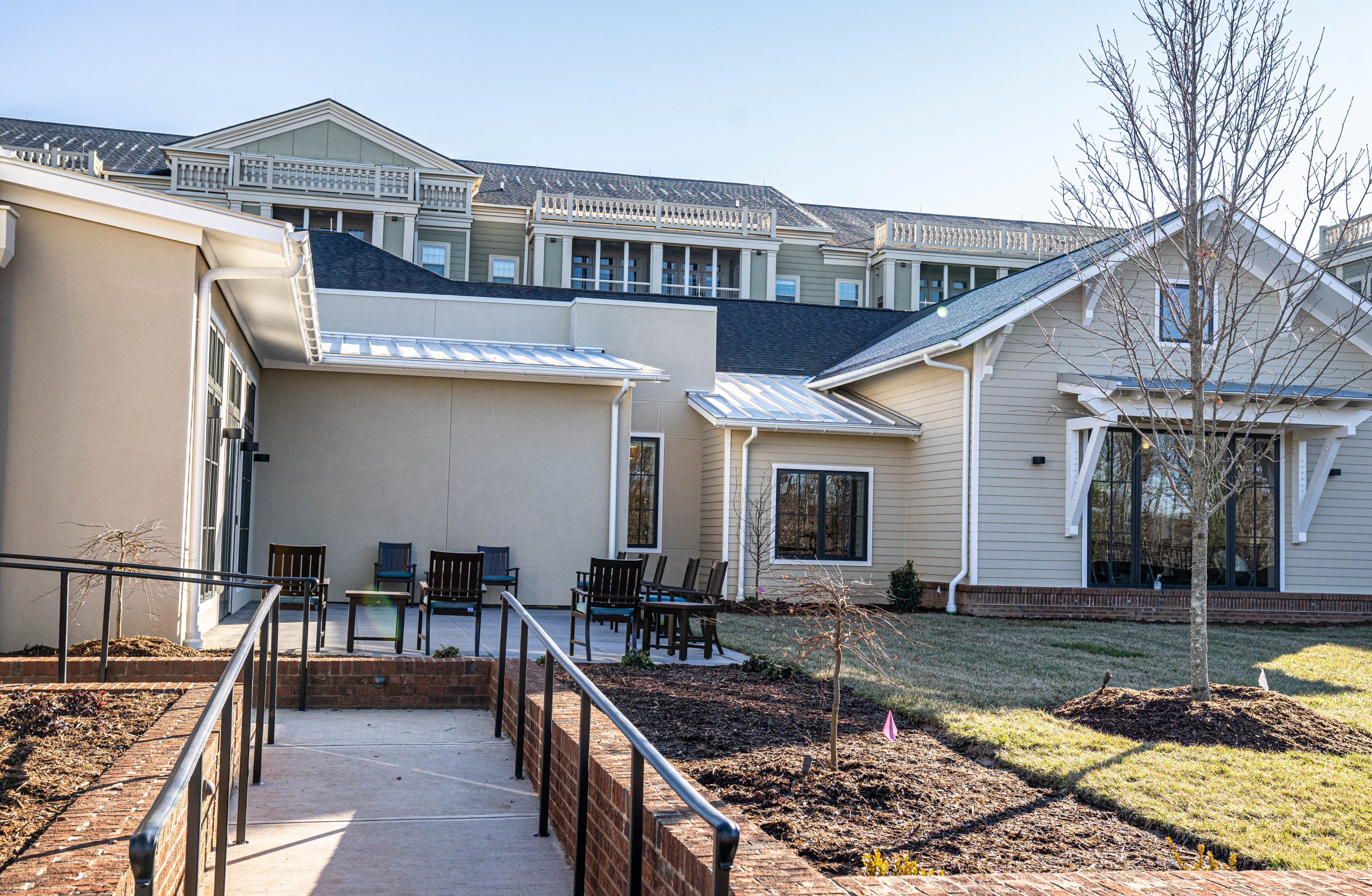 The Woodlands at Furman Community Village Exterior