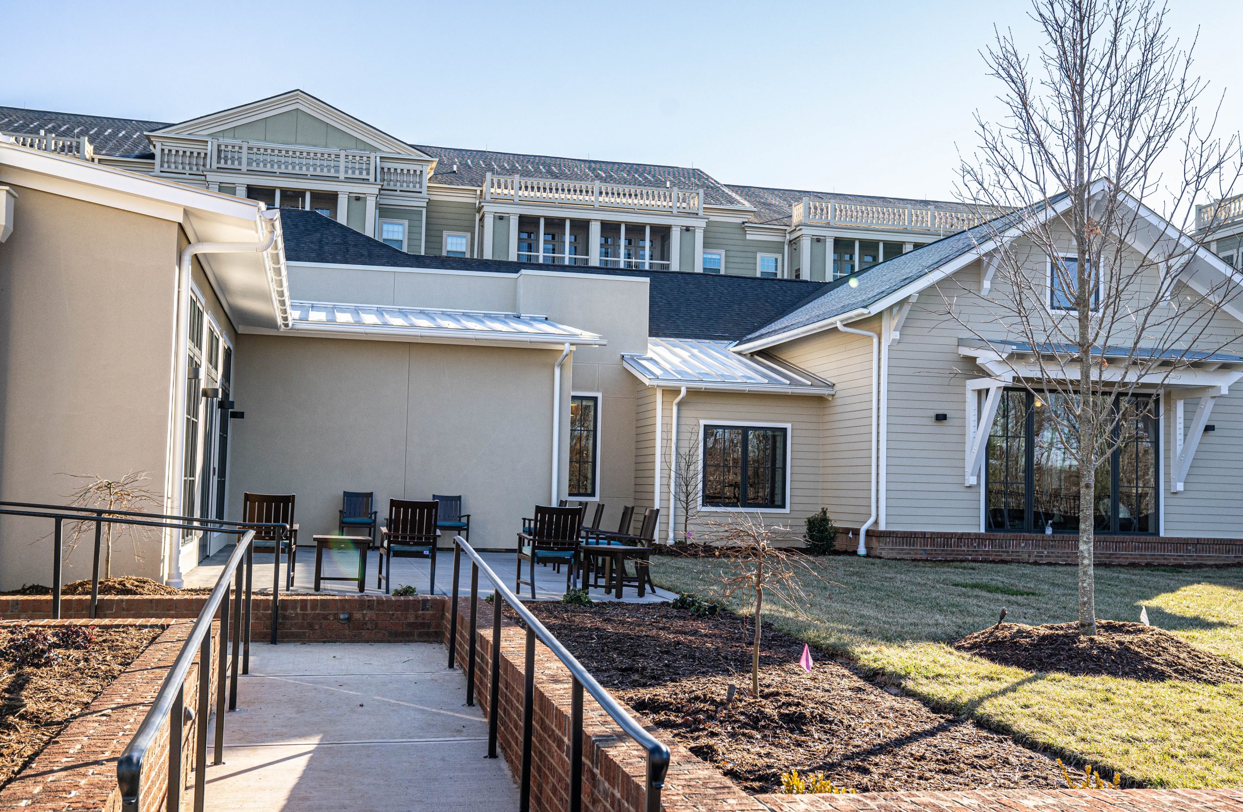 The Woodlands at Furman Community Village Exterior