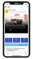 ViHive's home page screen