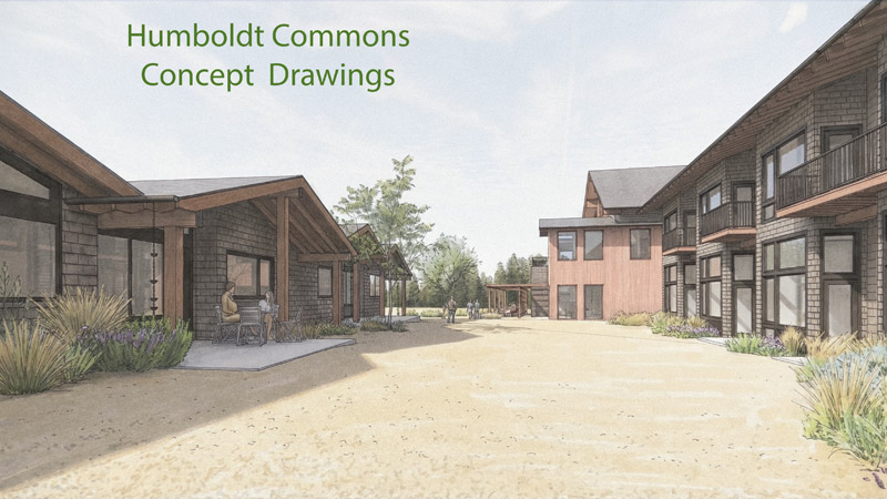 Humboldt Cottage and Apartment View