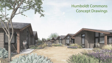 Humboldt Cottage View