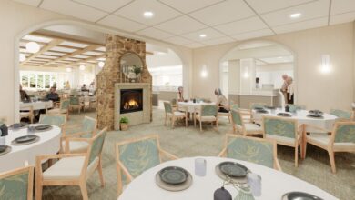 Kendal at Hanover dining rendering