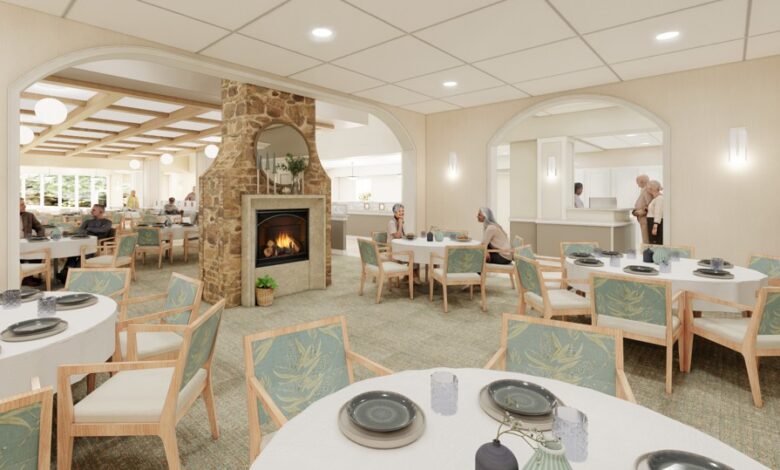 Kendal at Hanover dining rendering