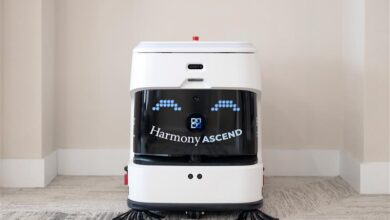 Harmony Senior Services Cleaning Robot