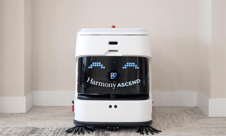 Harmony Senior Services Cleaning Robot