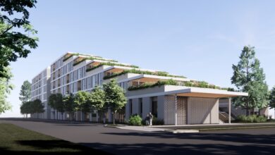 RoseVilla RainWood Lofts SW Corner Perspective